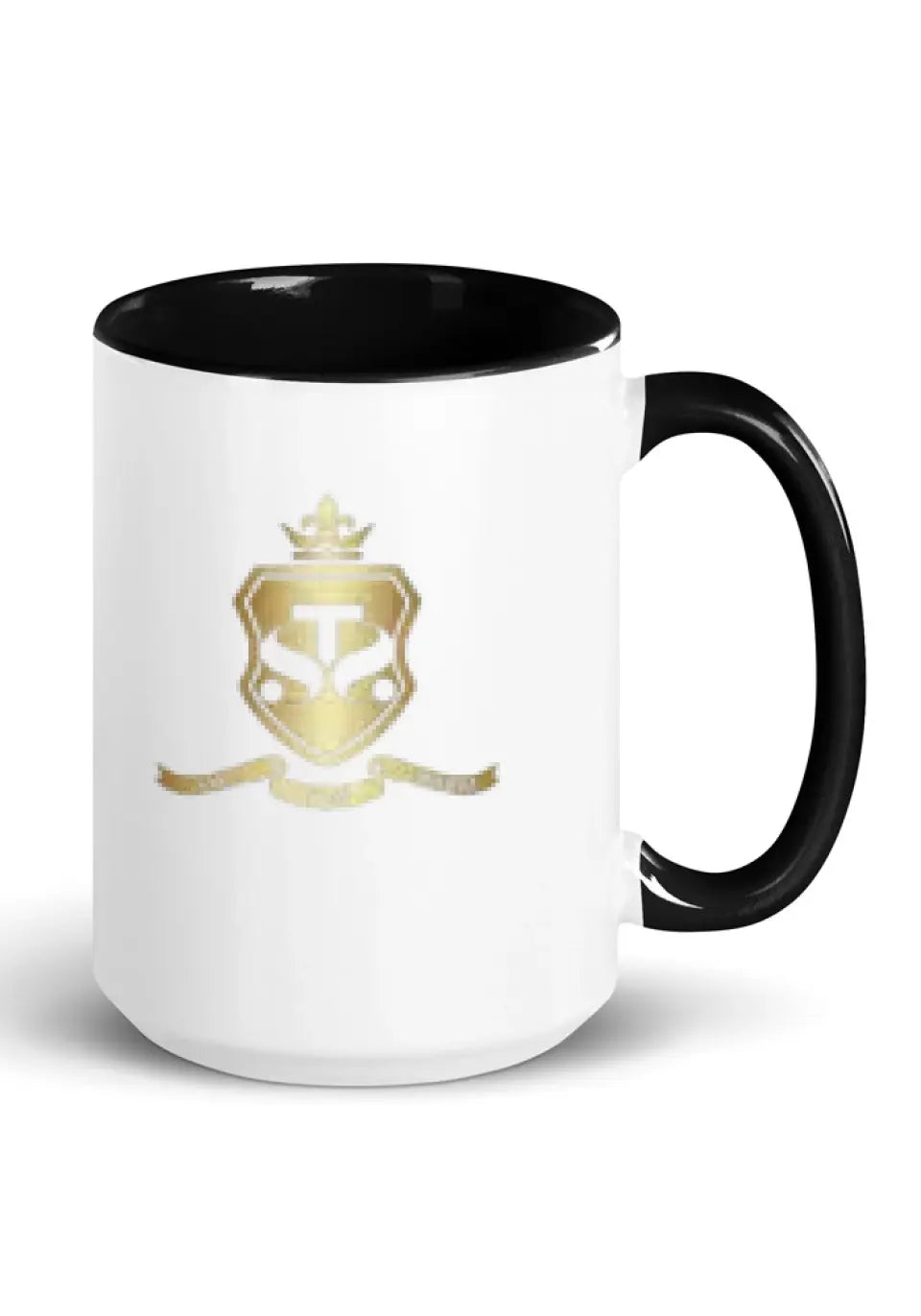 White Ceramic Mug with Color Inside